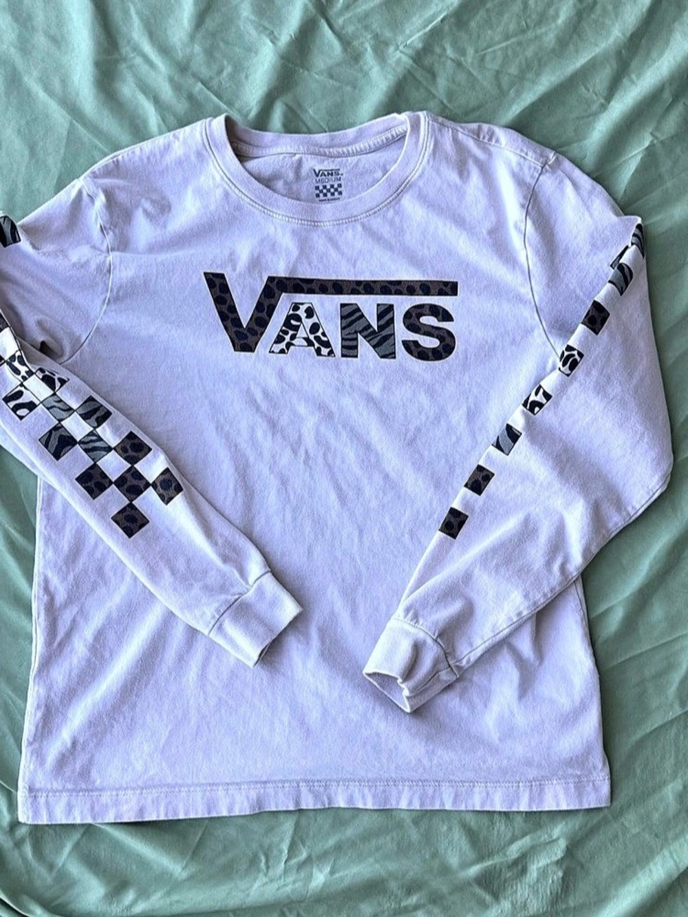 Vans Yodelz Long Sleeve T-Shirt Women's Graphic Medium